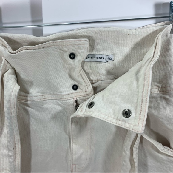 Rebecca Minkoff Tie Waist Denim Skirt - Picture 4 of 9